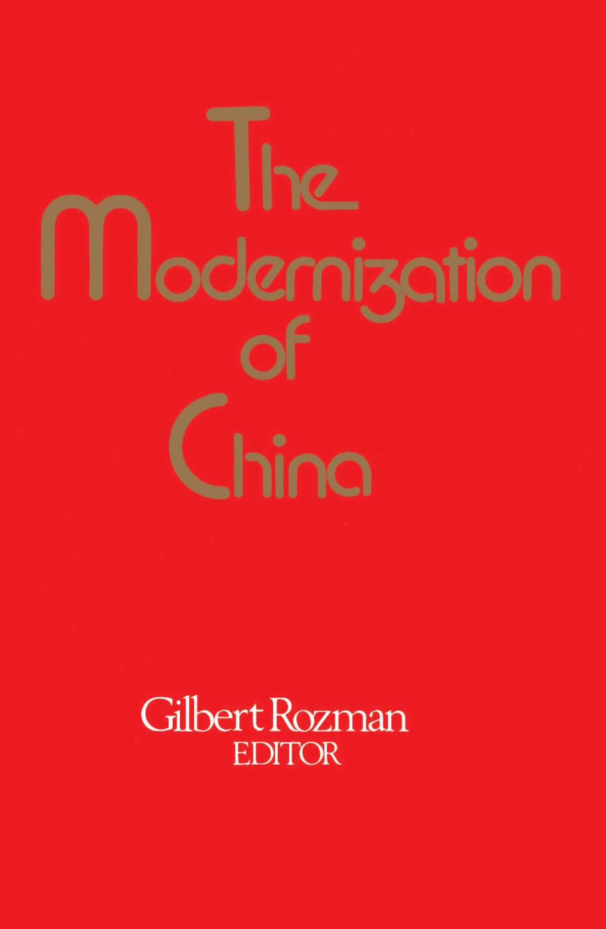 Modernization of China