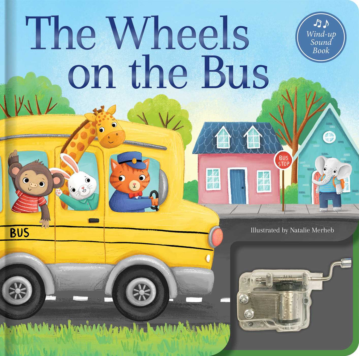 Wheels on the Bus: A Musical Book: Wind-Up Music Box Book