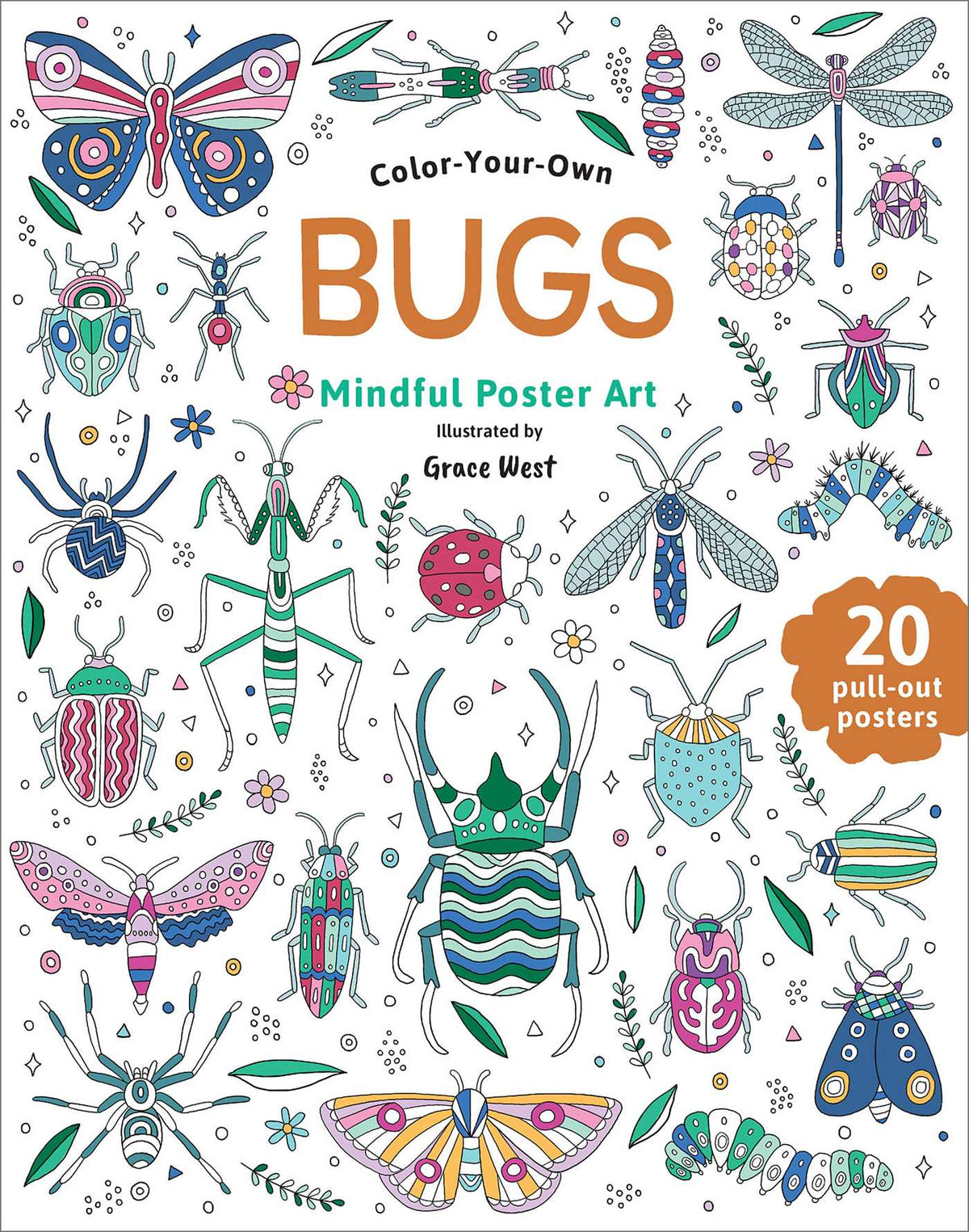 Bugs: Coloring Book