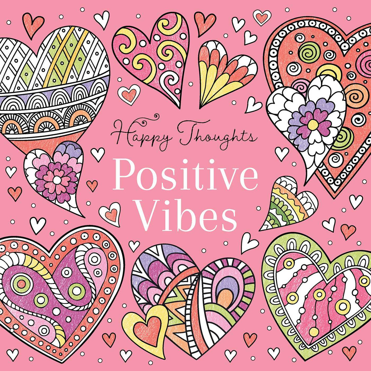 Positive Vibes Coloring Book