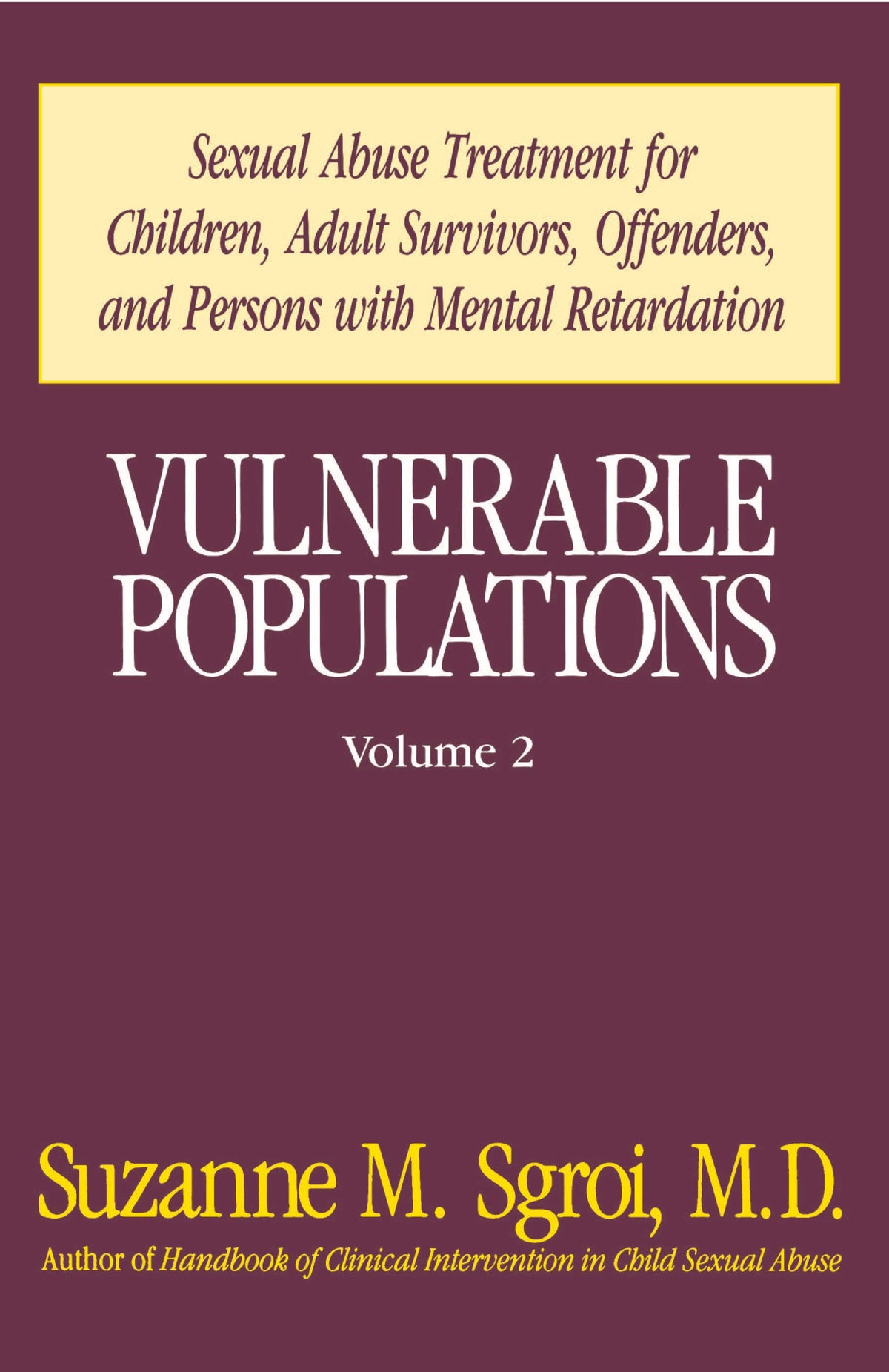 Vulnerable Populations Vol 2