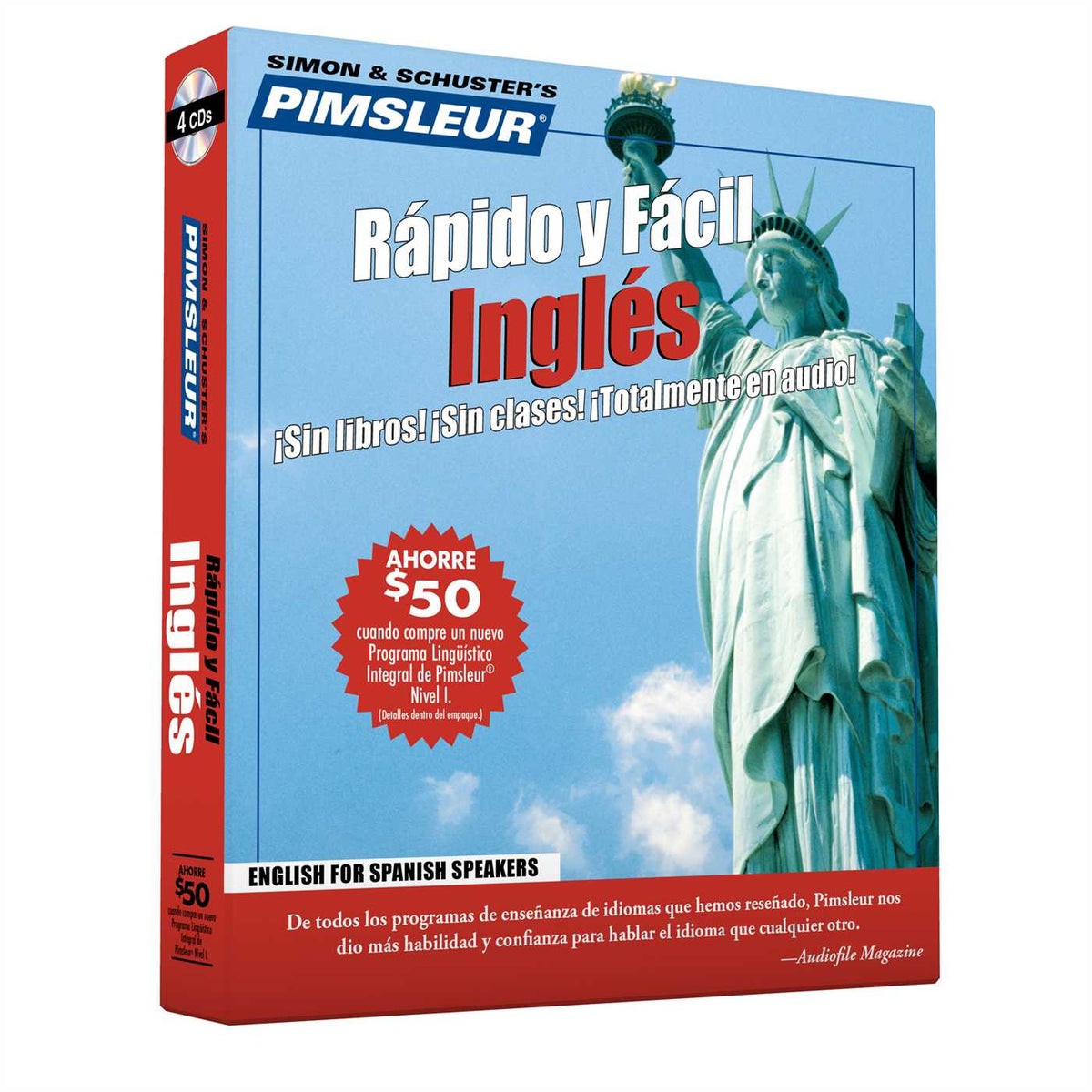 Pimsleur English for Spanish Speakers Quick & Simple Course - Level 1 Lessons 1-8 CD