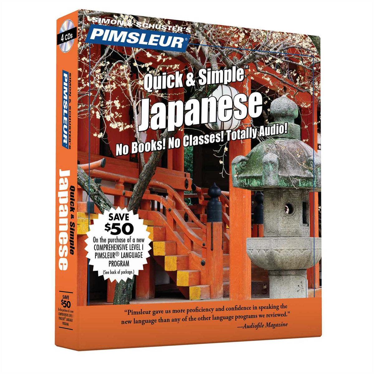 Pimsleur Japanese Quick & Simple Course - Level 1 Lessons 1-8 CD