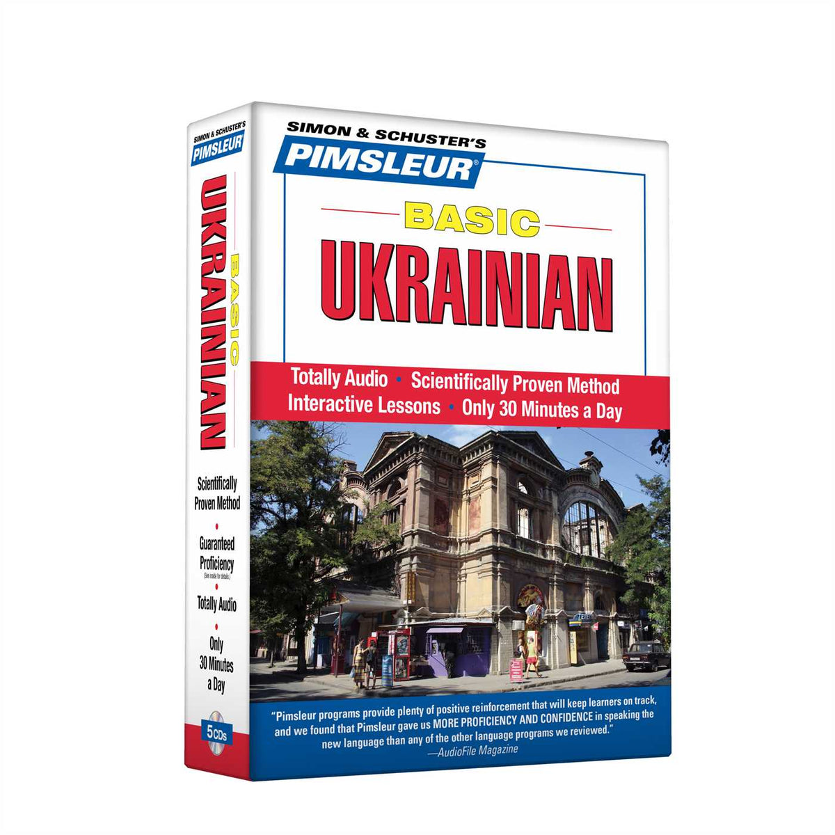 Pimsleur Ukrainian Basic Course - Level 1 Lessons 1-10 CD