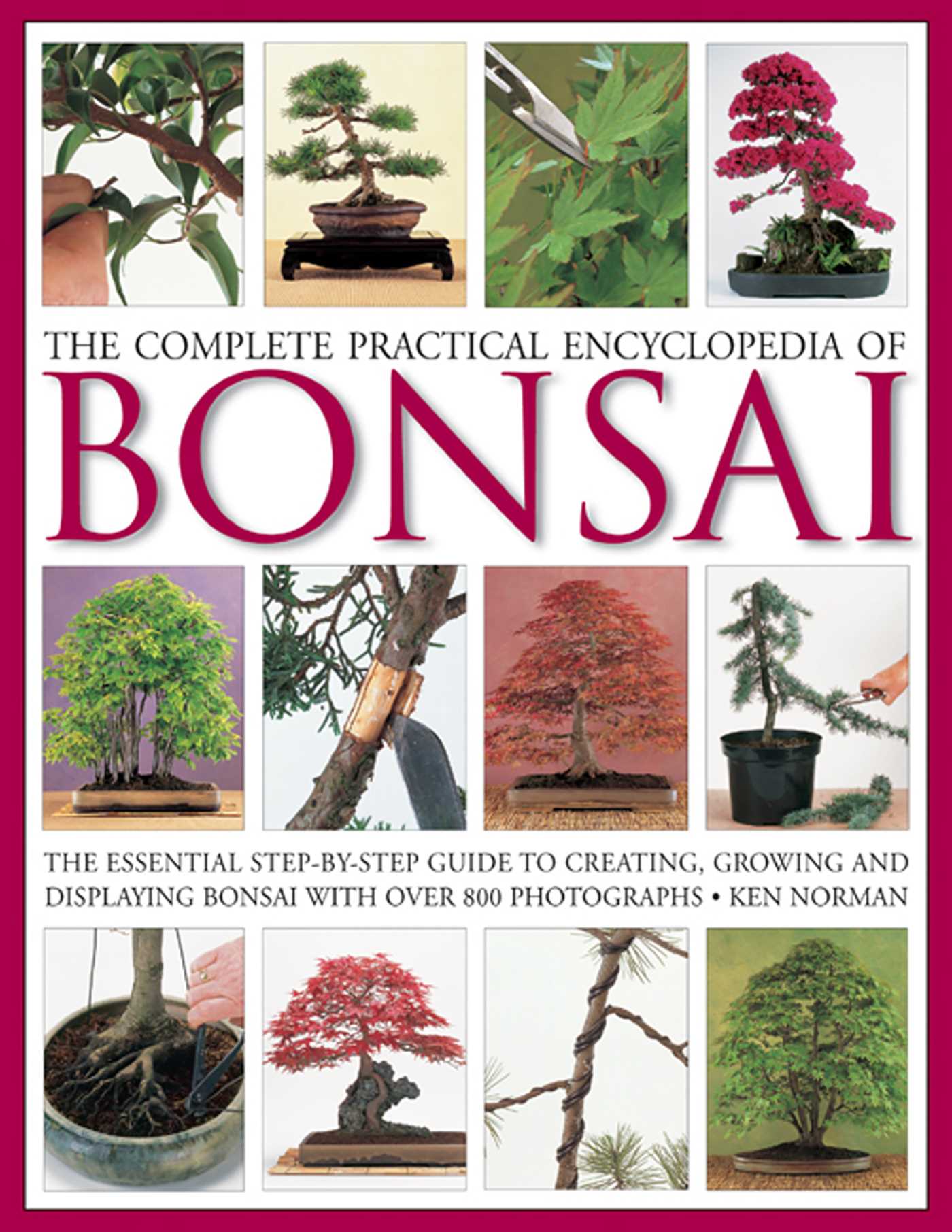 Complete Practical Encyclopedia of Bonsai: The Essential Step-by-Step Guide to Creating, Growing, and Displaying Bonsai with Over 800 Photographs
