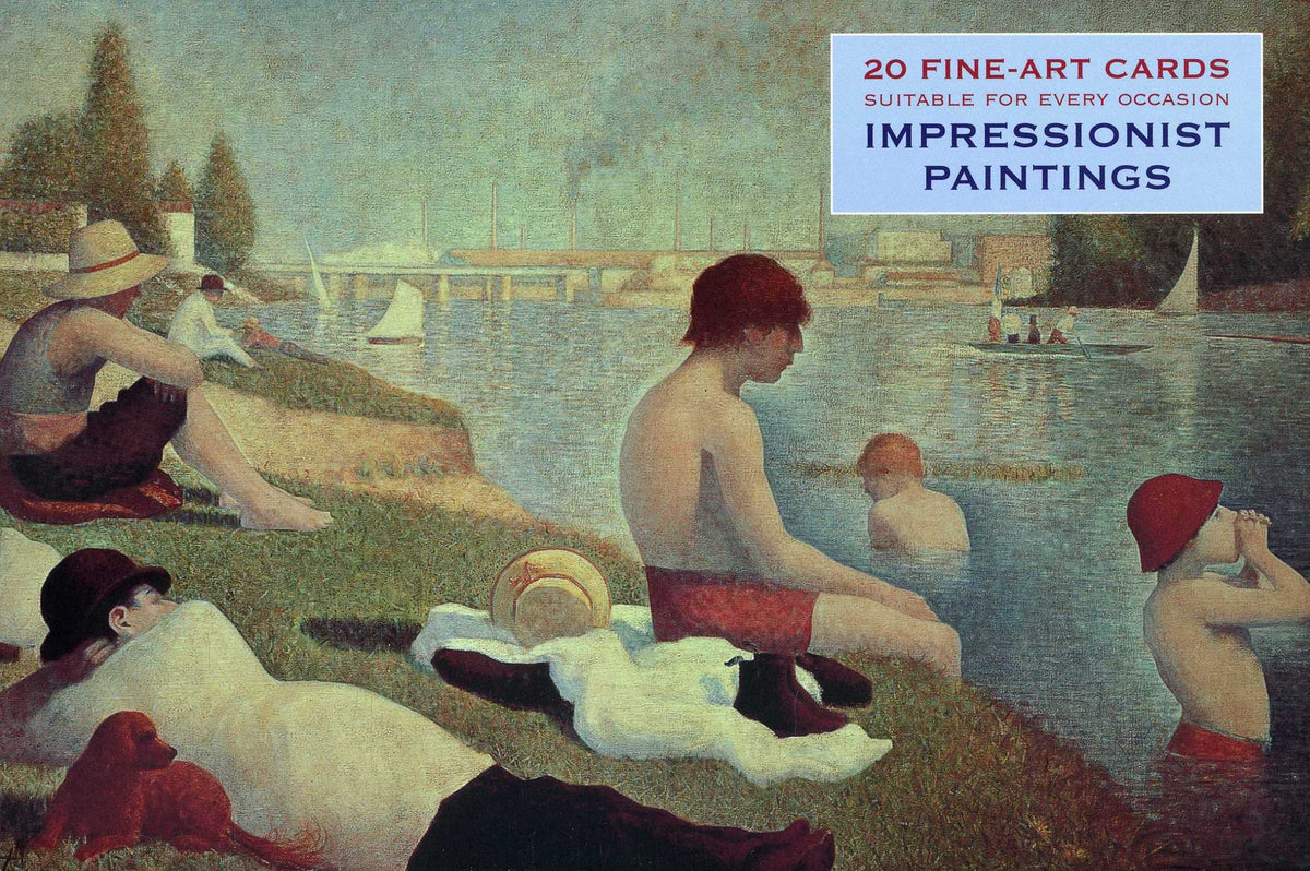Card Box of 20 Notecards and Envelopes: Impressionist Paintings