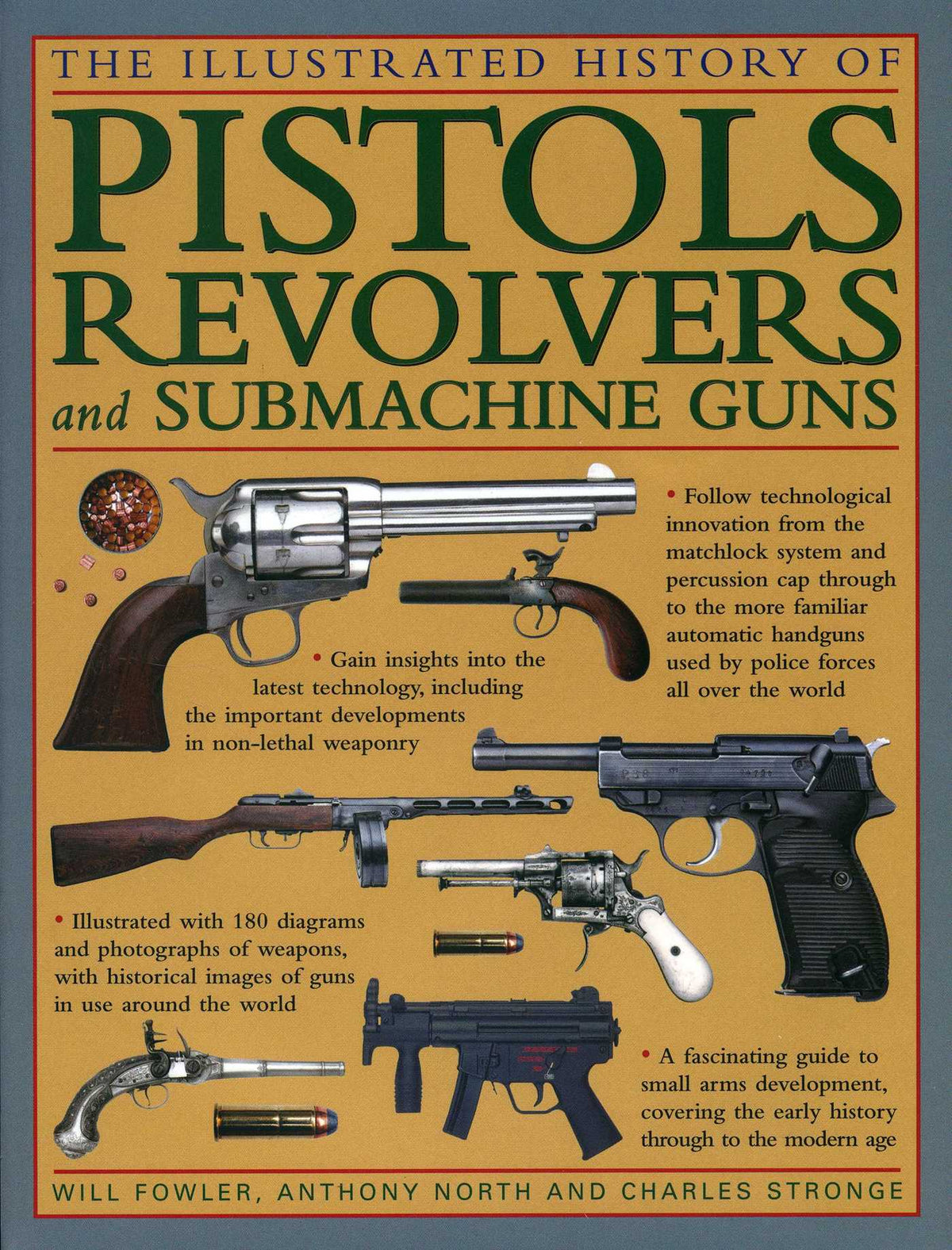 Illustrated History Of Pistols, Revolvers And Submachine Guns: A Fascinating Guide To Small Arms Development Covering The Early History Through To The Modern Age