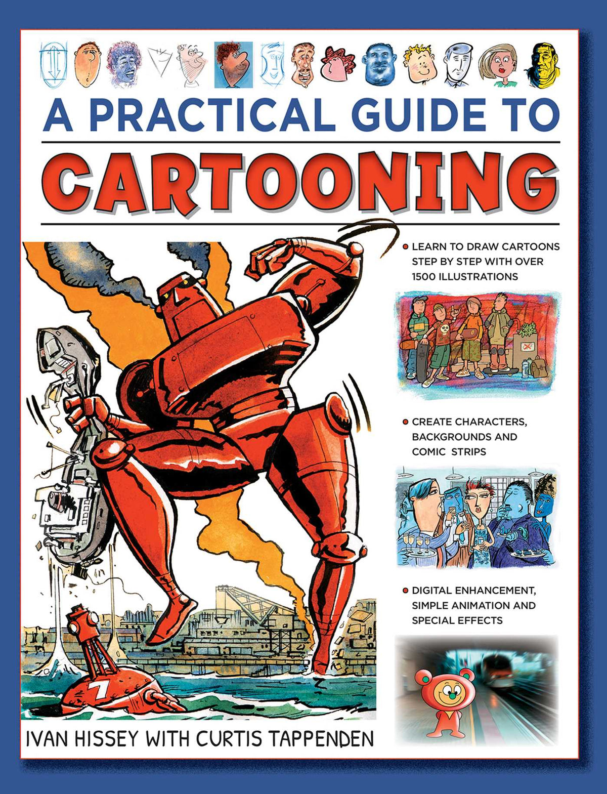 Practical Guide to Cartooning: Learn to Draw Cartoons with 1500 Illustrations