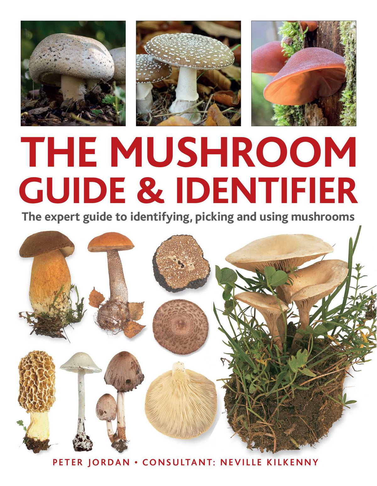 Mushroom Guide & Identifer: An Expert Manual for Identifying, Picking and Using Edible Wild Mushrooms Found in Britain