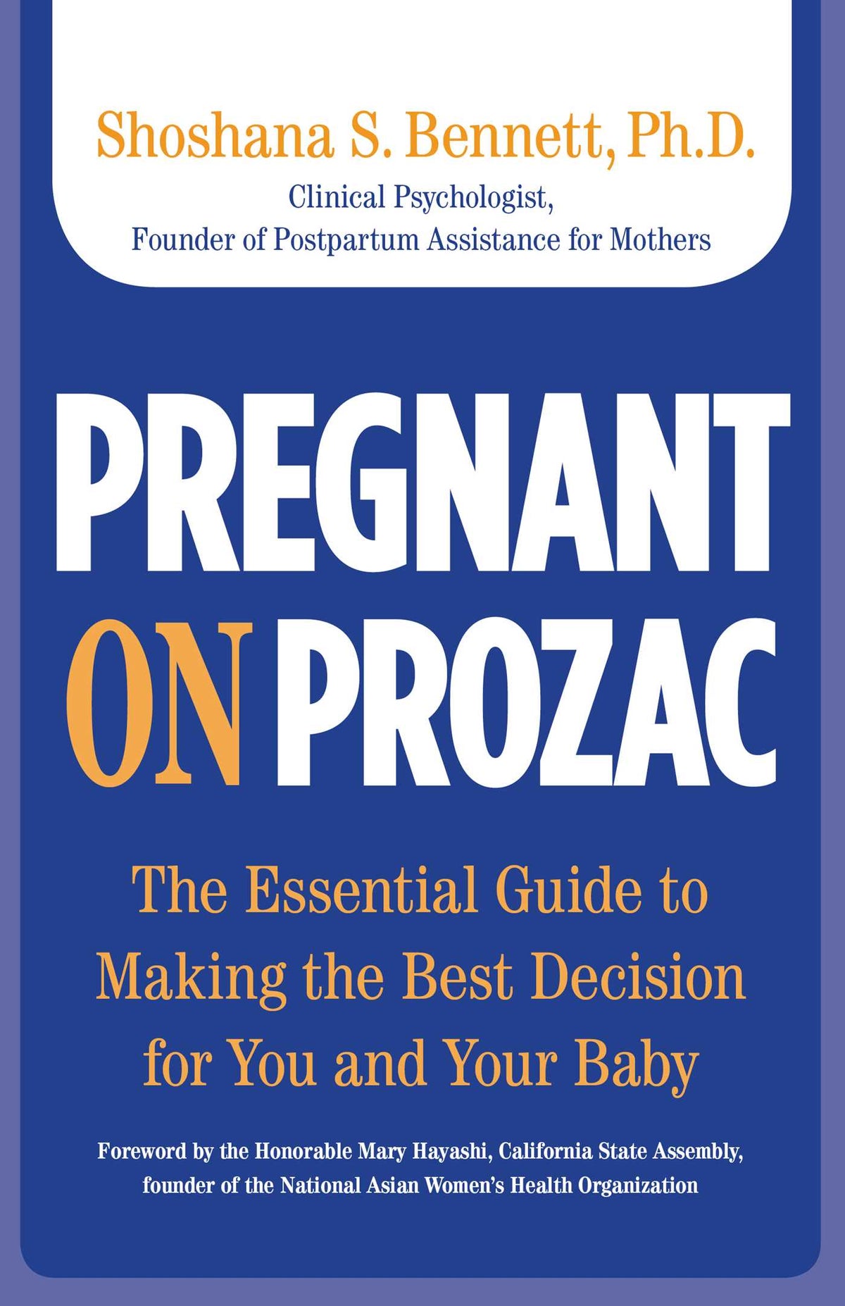 Pregnant on Prozac