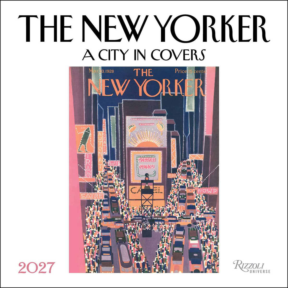 New Yorker: A City in Covers 2027 Wall Calendar