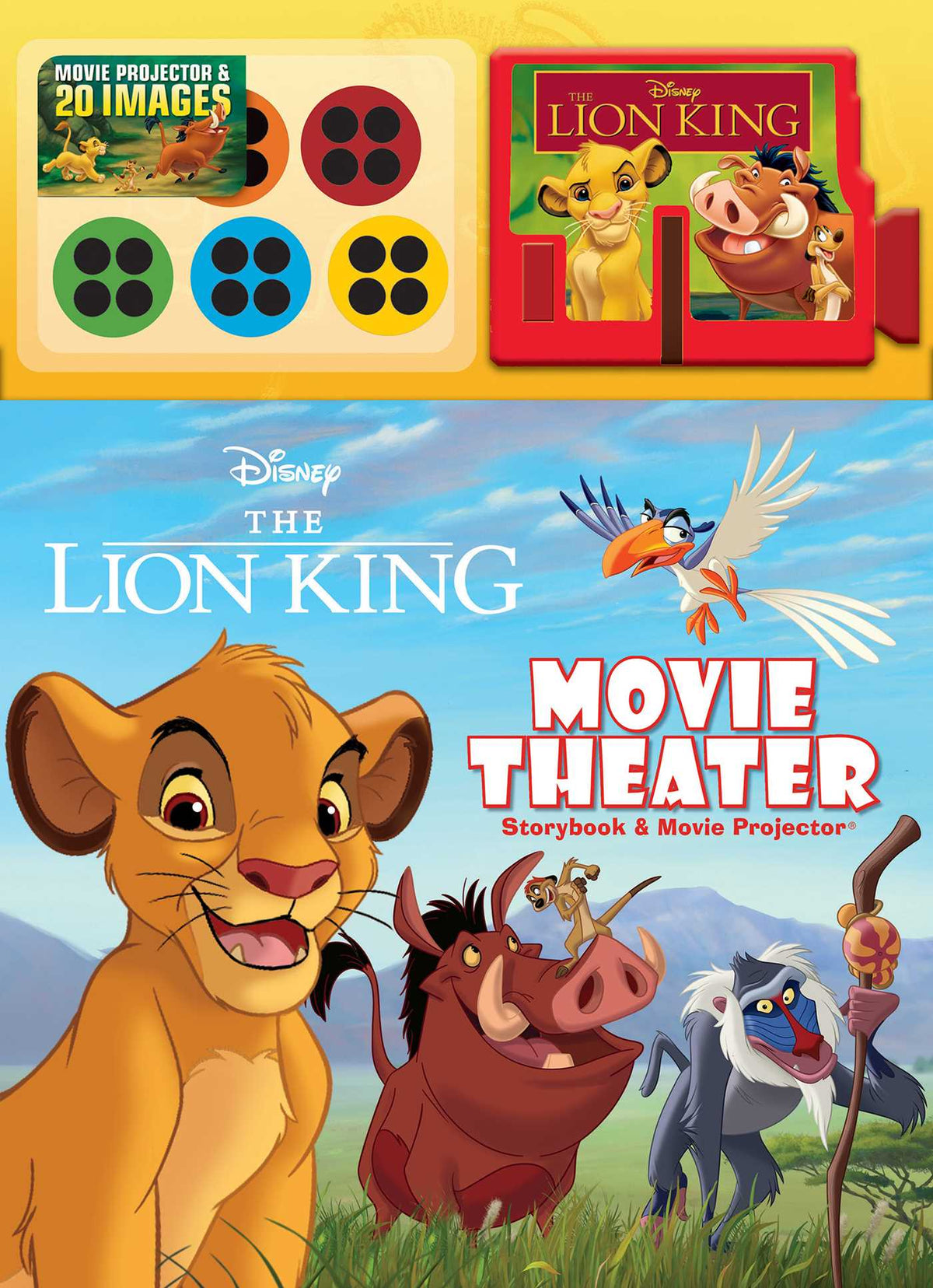 Disney The Lion King Movie Theater Storybook & Movie Projector