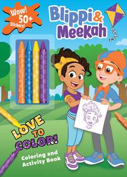 Blippi: Blippi & Meekah Love to Color!
