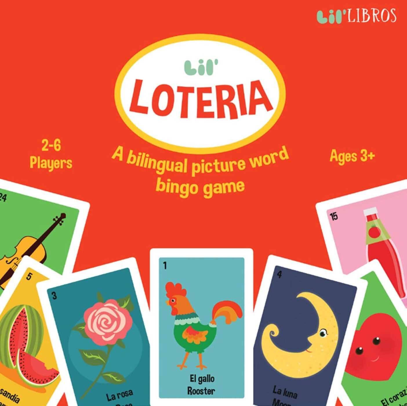 Lil' Loteria: A Bilingual Bingo Game (Bilingual: English/Spanish)
