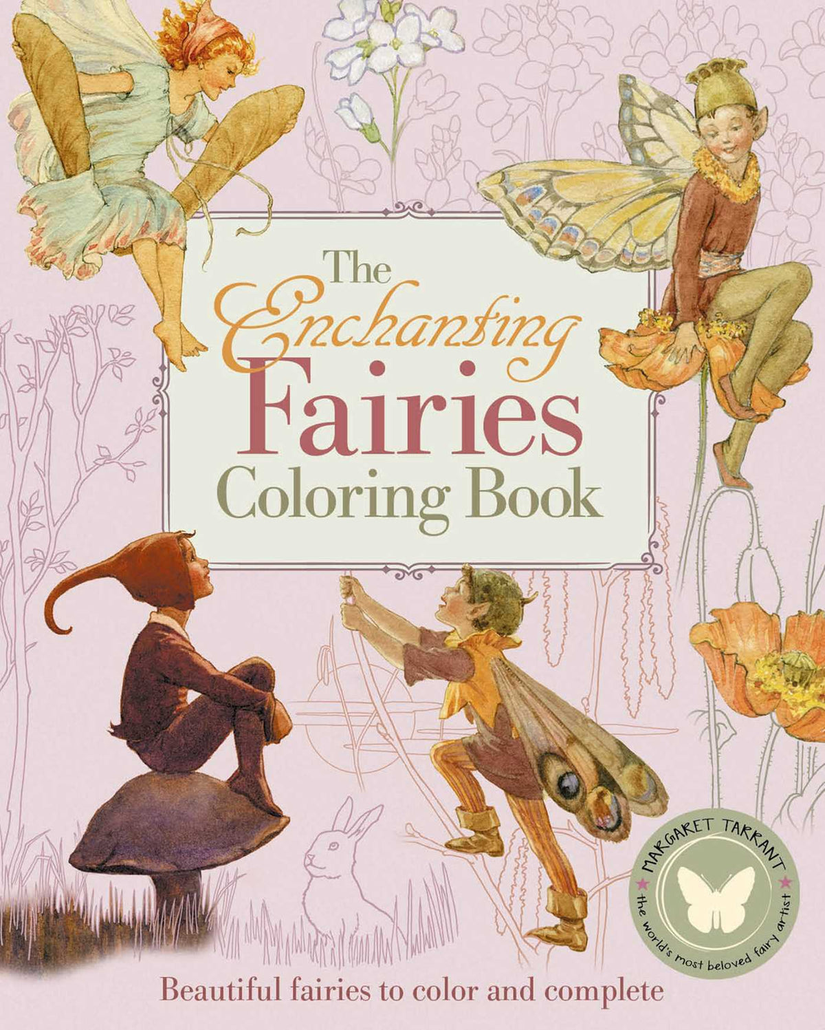 Enchanting Fairies Coloring Book: Beautiful Fairies to Color and Complete