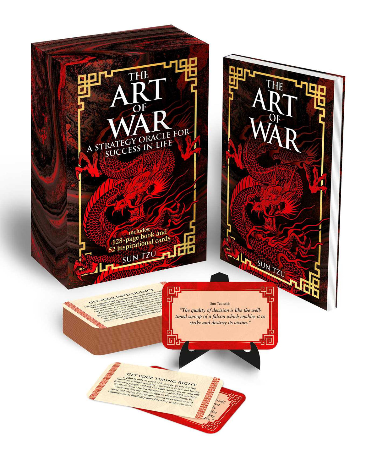 Art of War Book & Card Deck: A Strategy Oracle for Success in Life: Includes 128-page Book and 52 Inspirational Cards