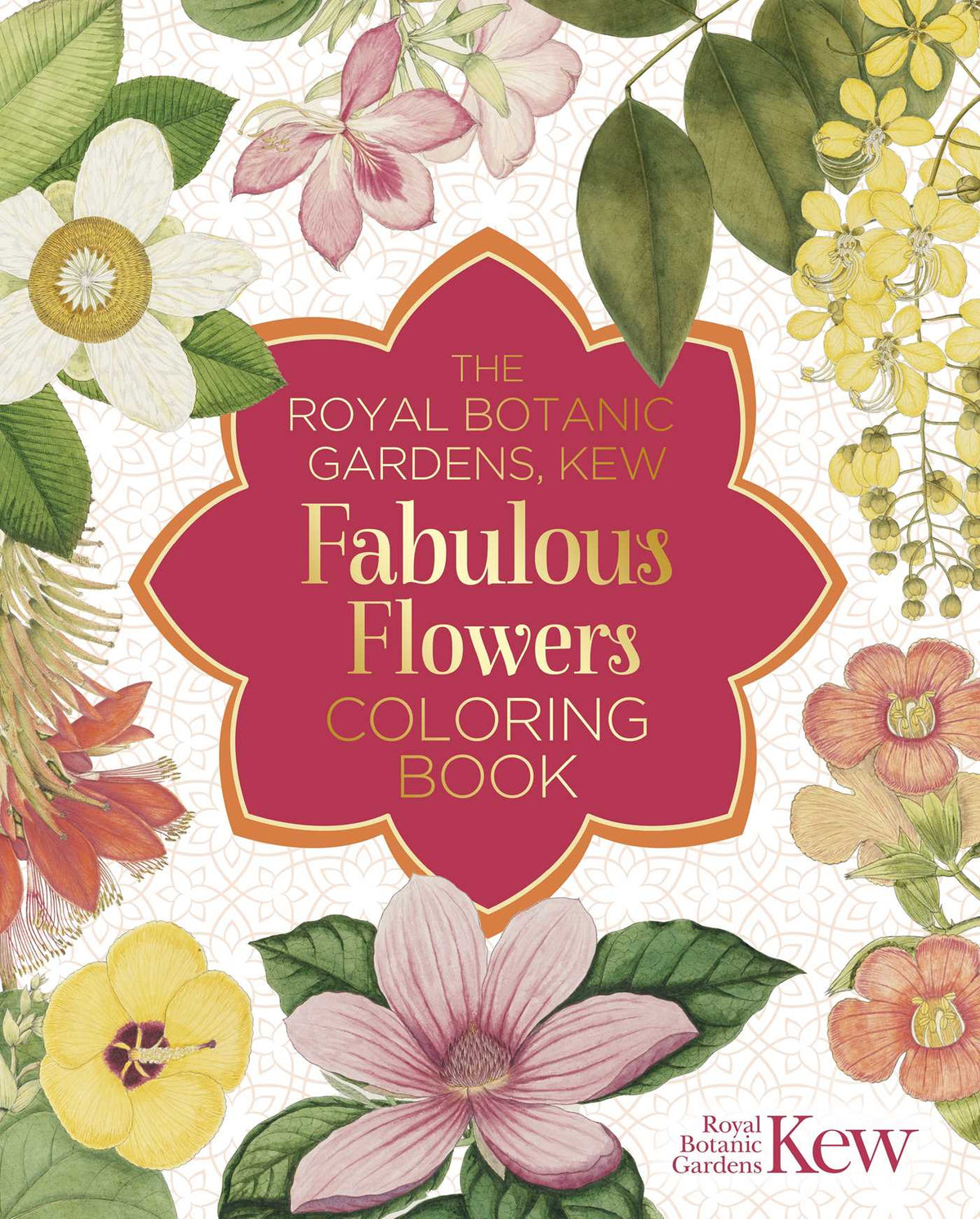 Royal Botanic Gardens, Kew Fabulous Flowers Coloring Book