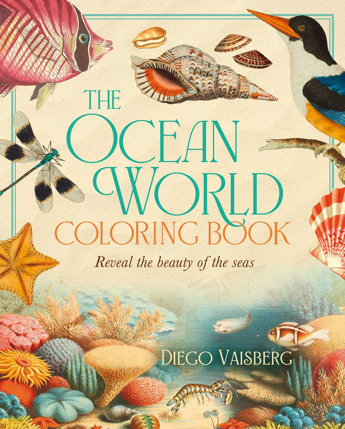 Ocean World Coloring Book: Reveal the Beauty of the Seas