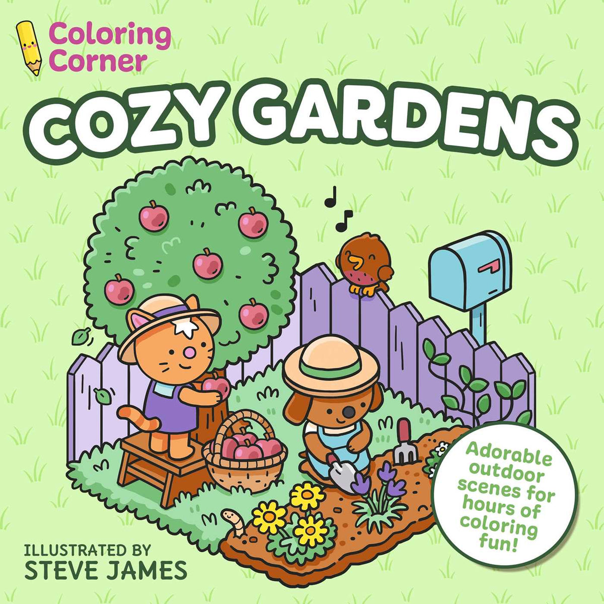 Coloring Corner: Cozy Gardens