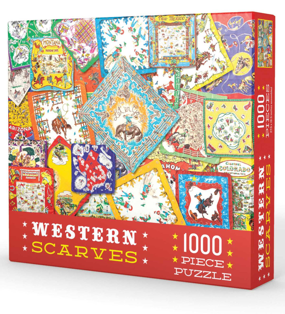 Western Scarves Puzzle 1000 Piece