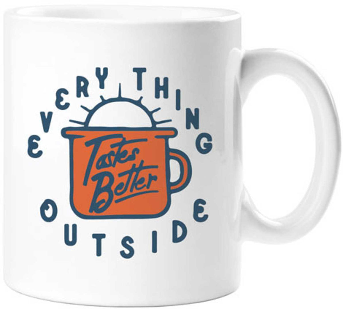 Everything Tastes Better Outside Mug