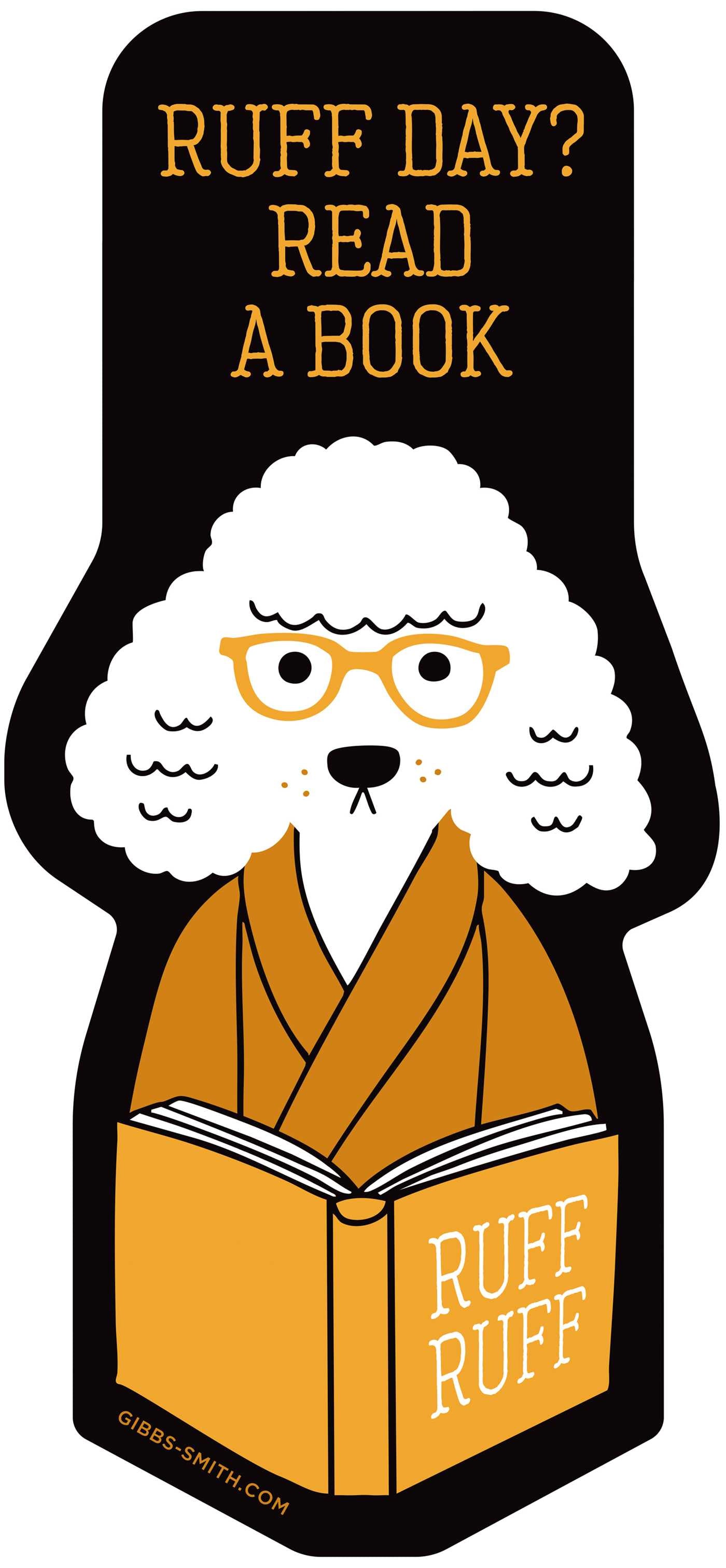 Ruff Day? Read a Book Sticker