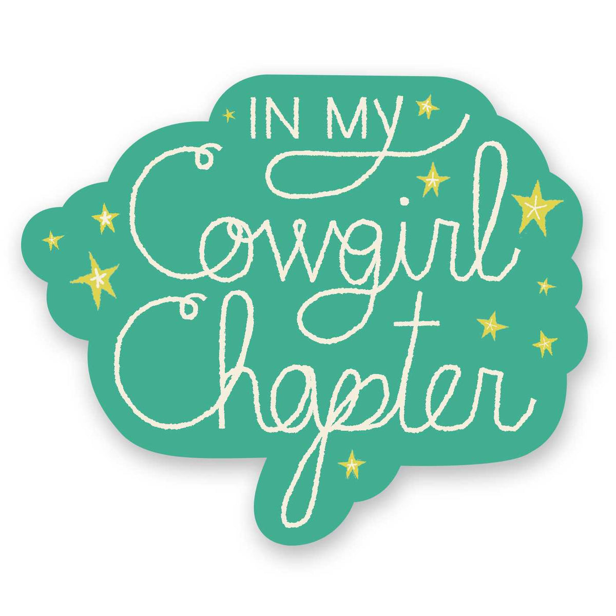 In My Cowgirl Chapter Sticker (Pack of 6)