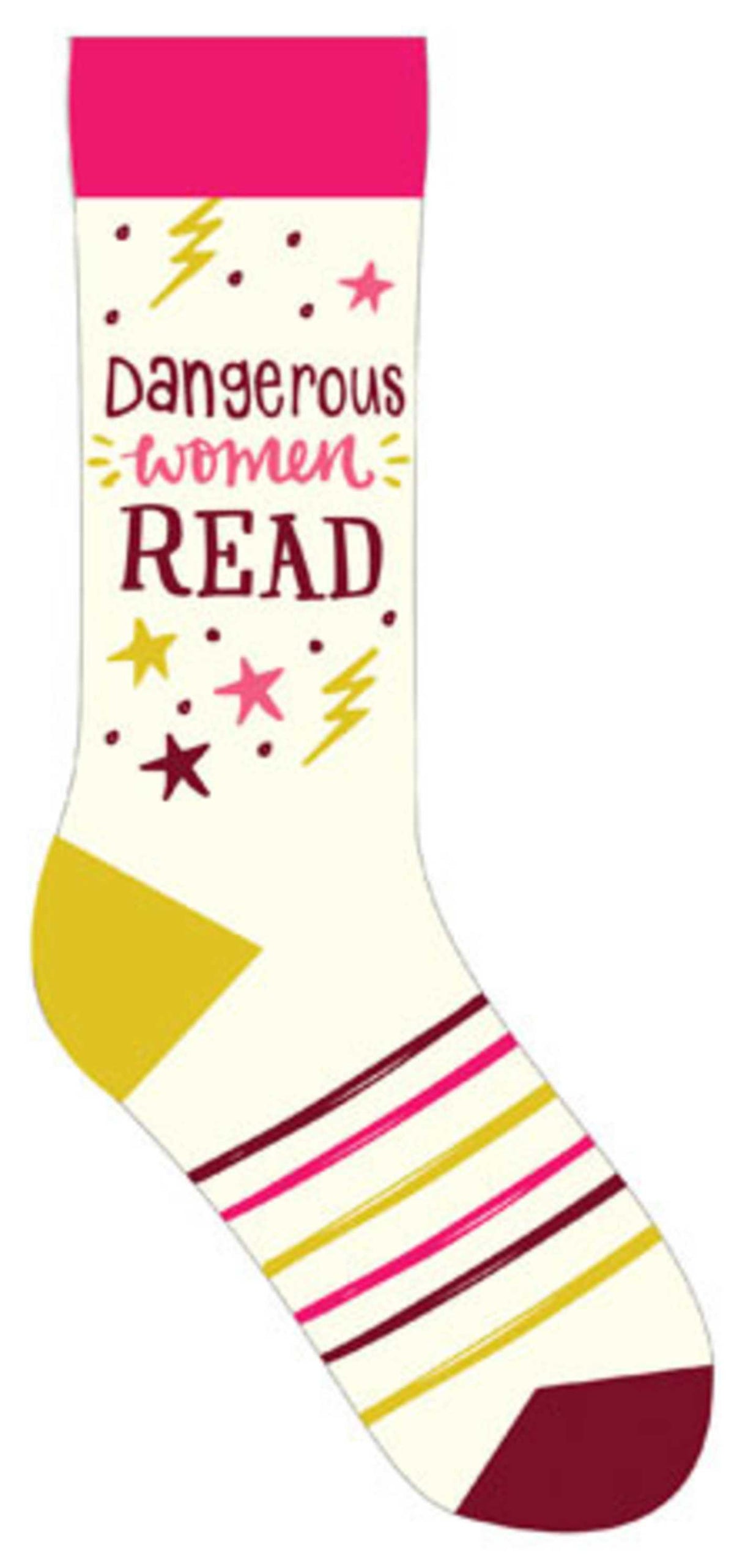 Dangerous Women Read Socks (Pack of 6)