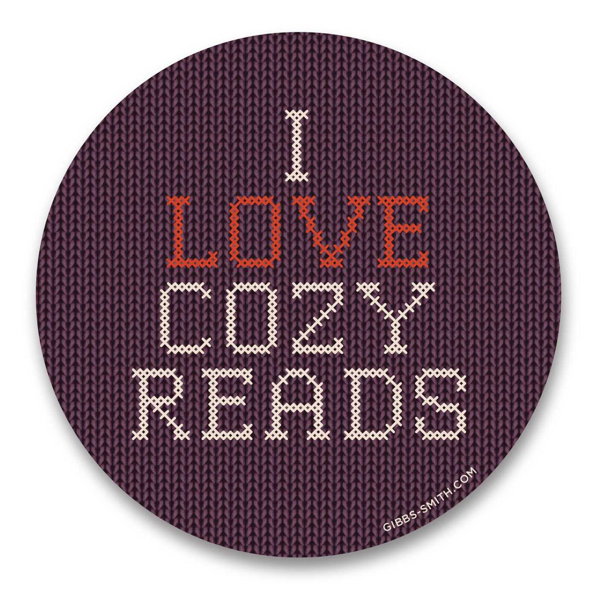 I Love Cozy Reads Sticker (Pack of 6)