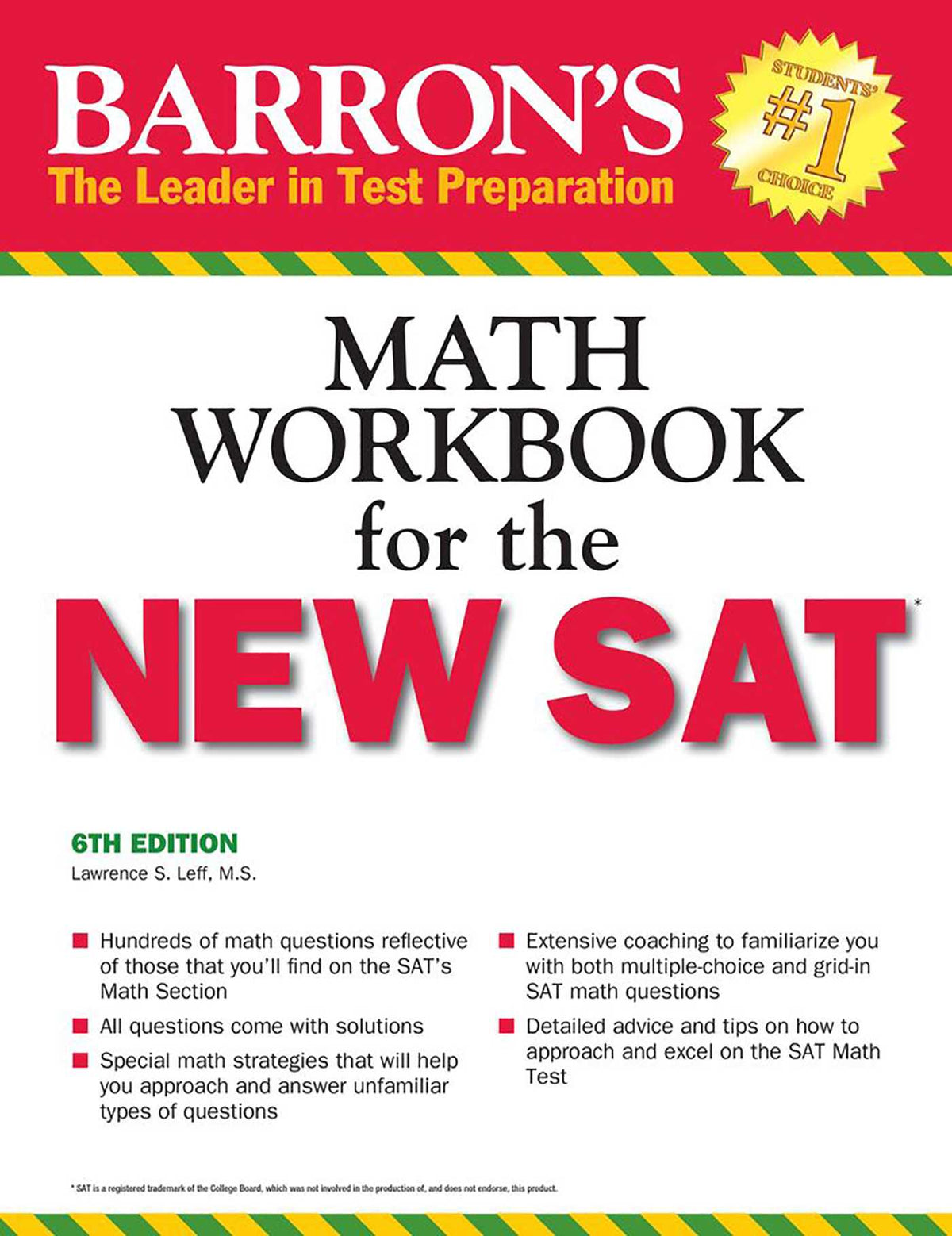 Math Workbook for the NEW SAT