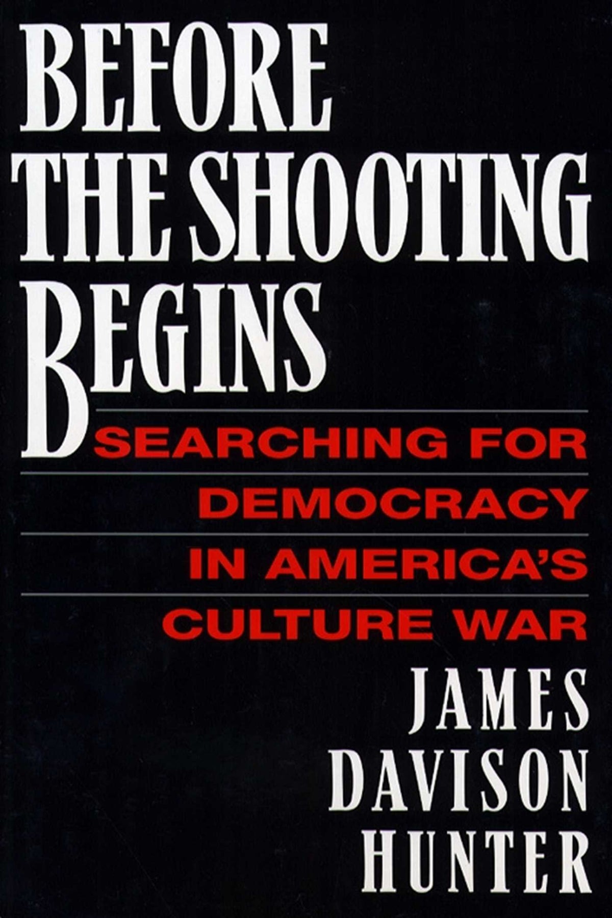 Before the Shooting Begins