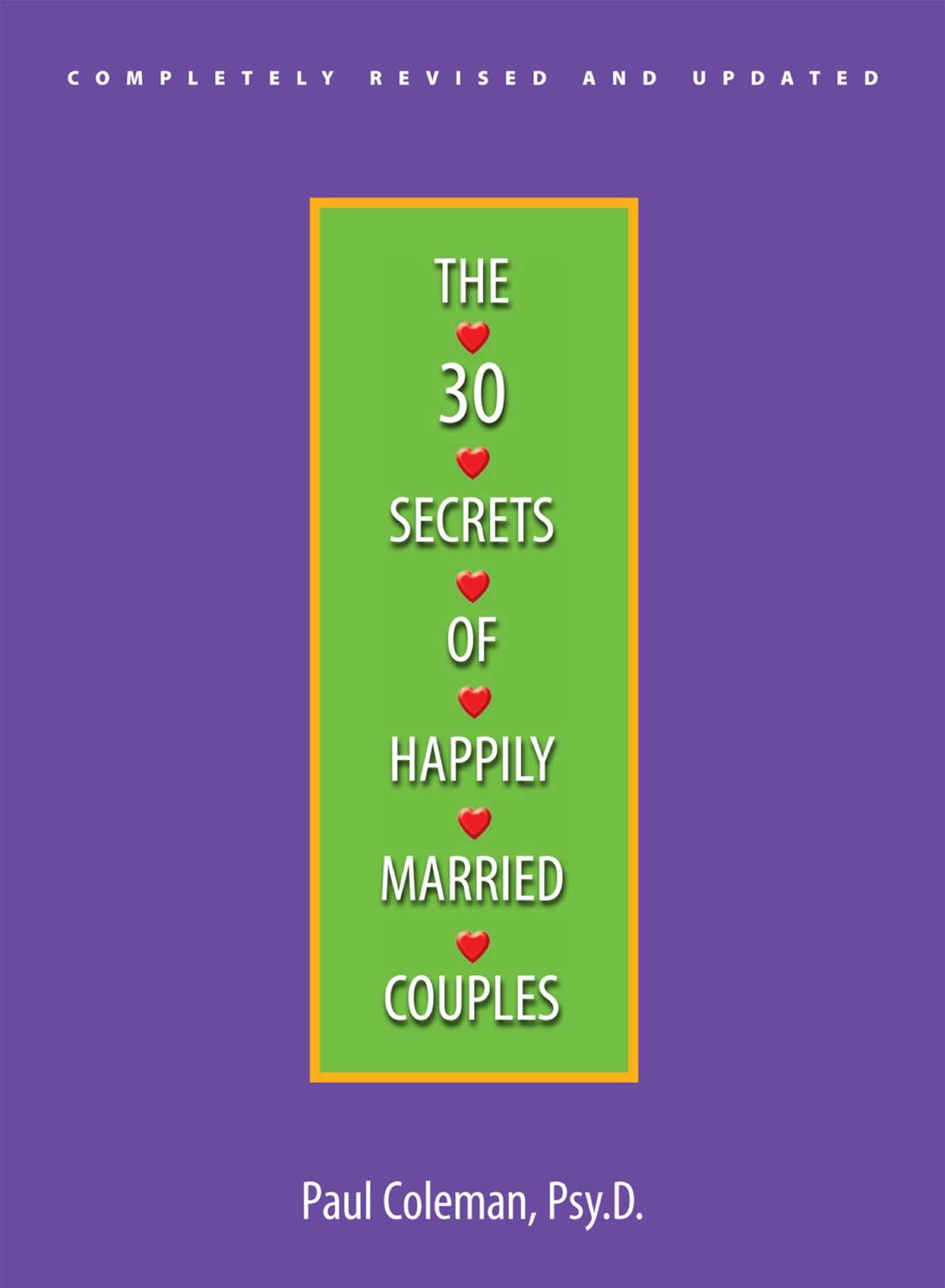 30 Secrets Of Happily Married Couples
