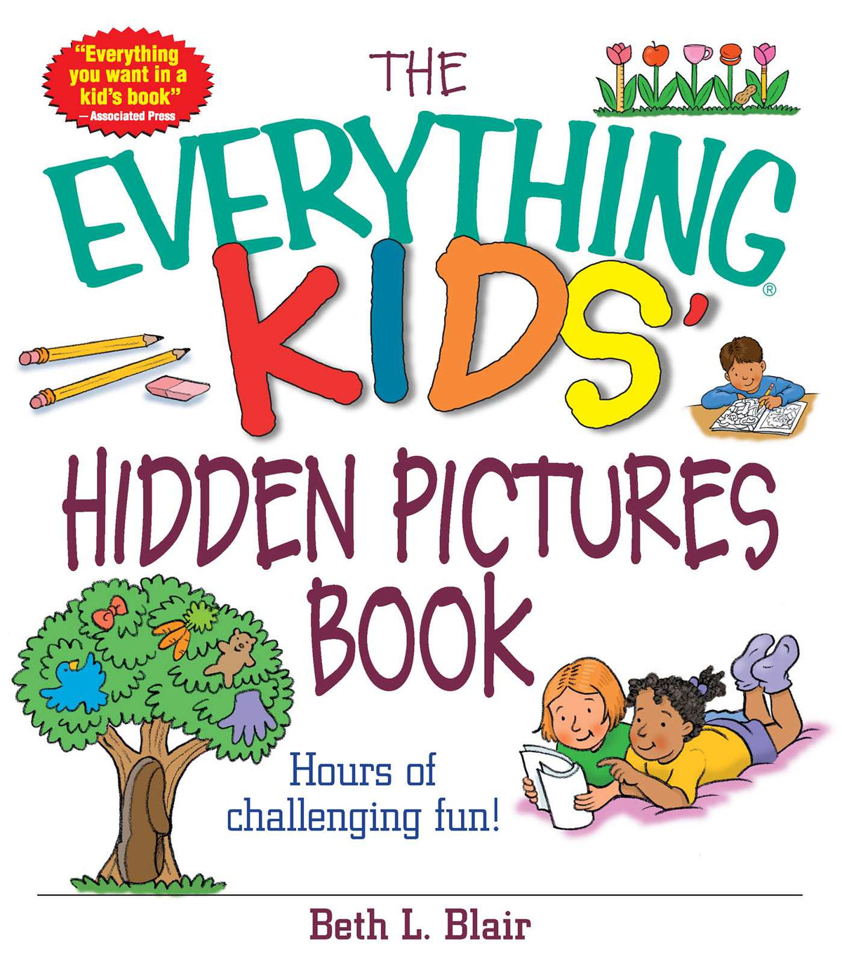 Everything Kids' Hidden Pictures Book: Hours Of Challenging Fun!