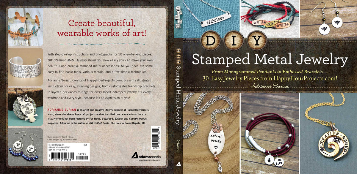DIY Stamped Metal Jewelry
