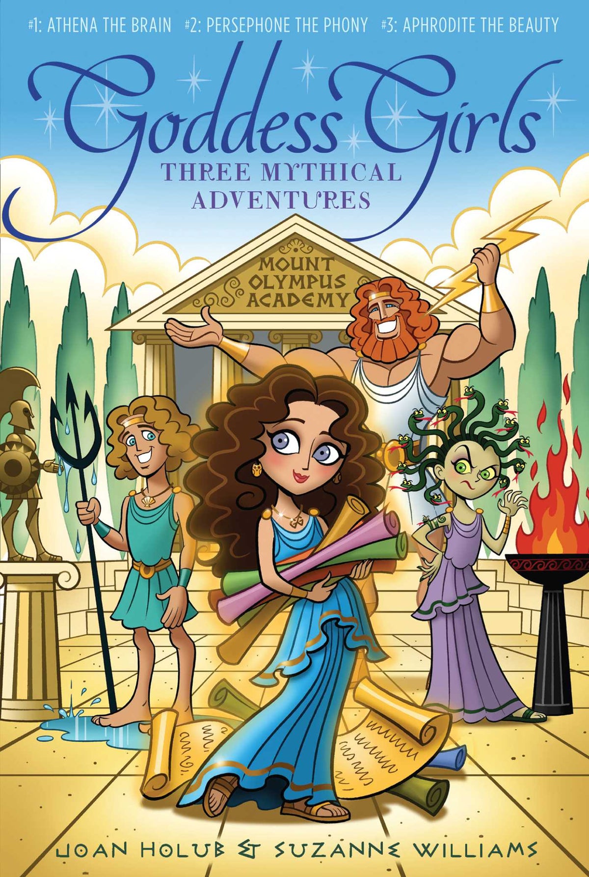 Goddess Girls Set: Athena the Brain; Persephone the Phony; Aphrodite the Beauty