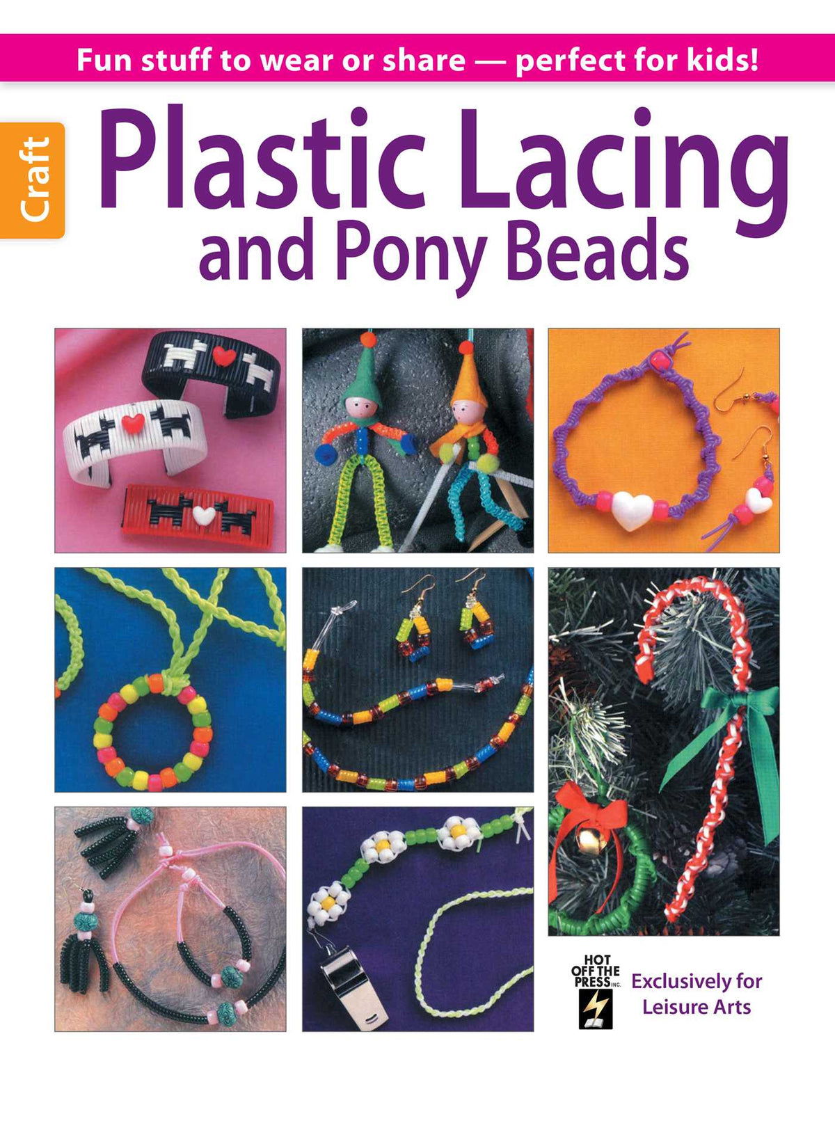 Plastic Lacing & Pony Beads