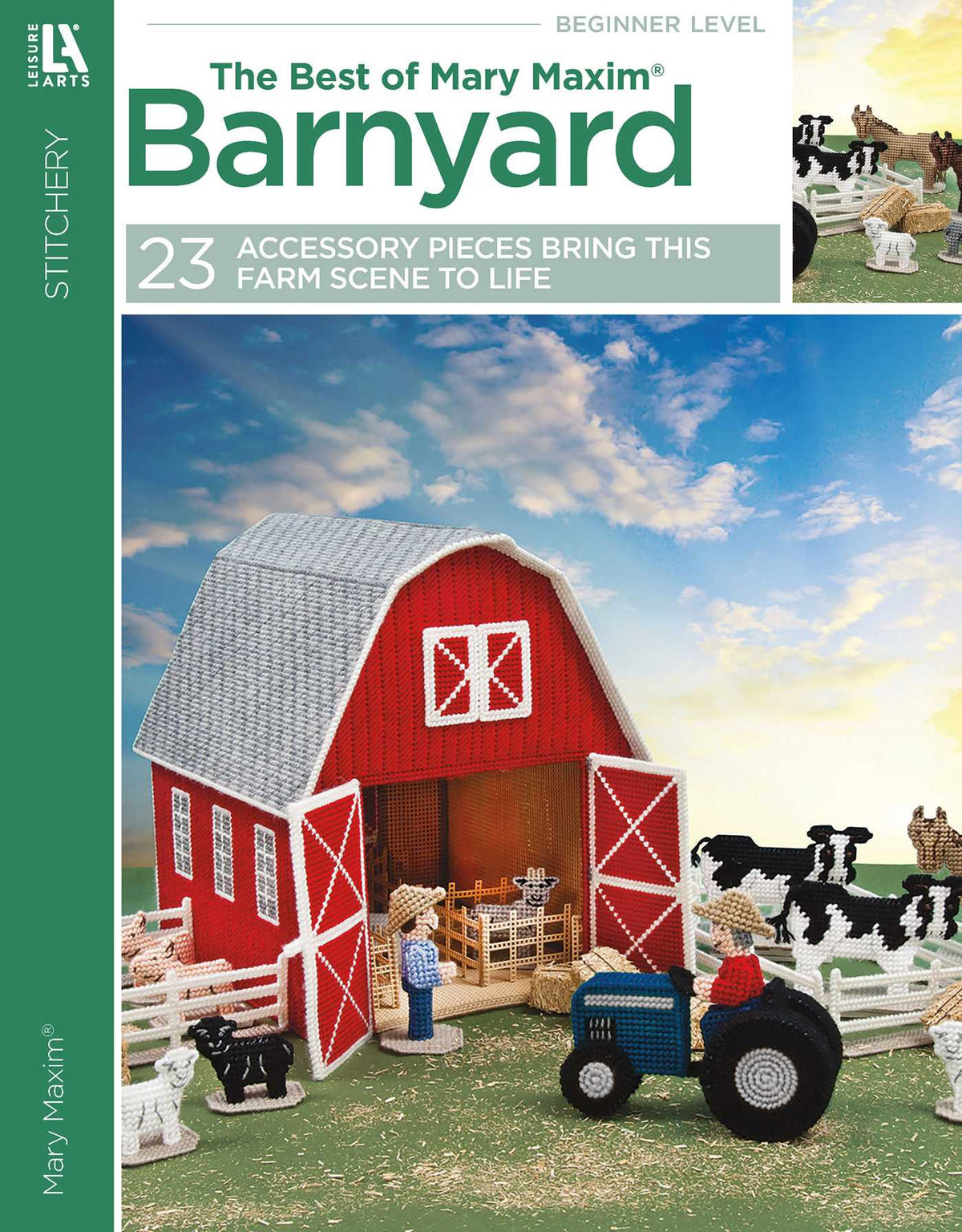 Best of Mary Maxim Barn Yard: 23 Accessory Pieces Bring This Farm Scene to Life