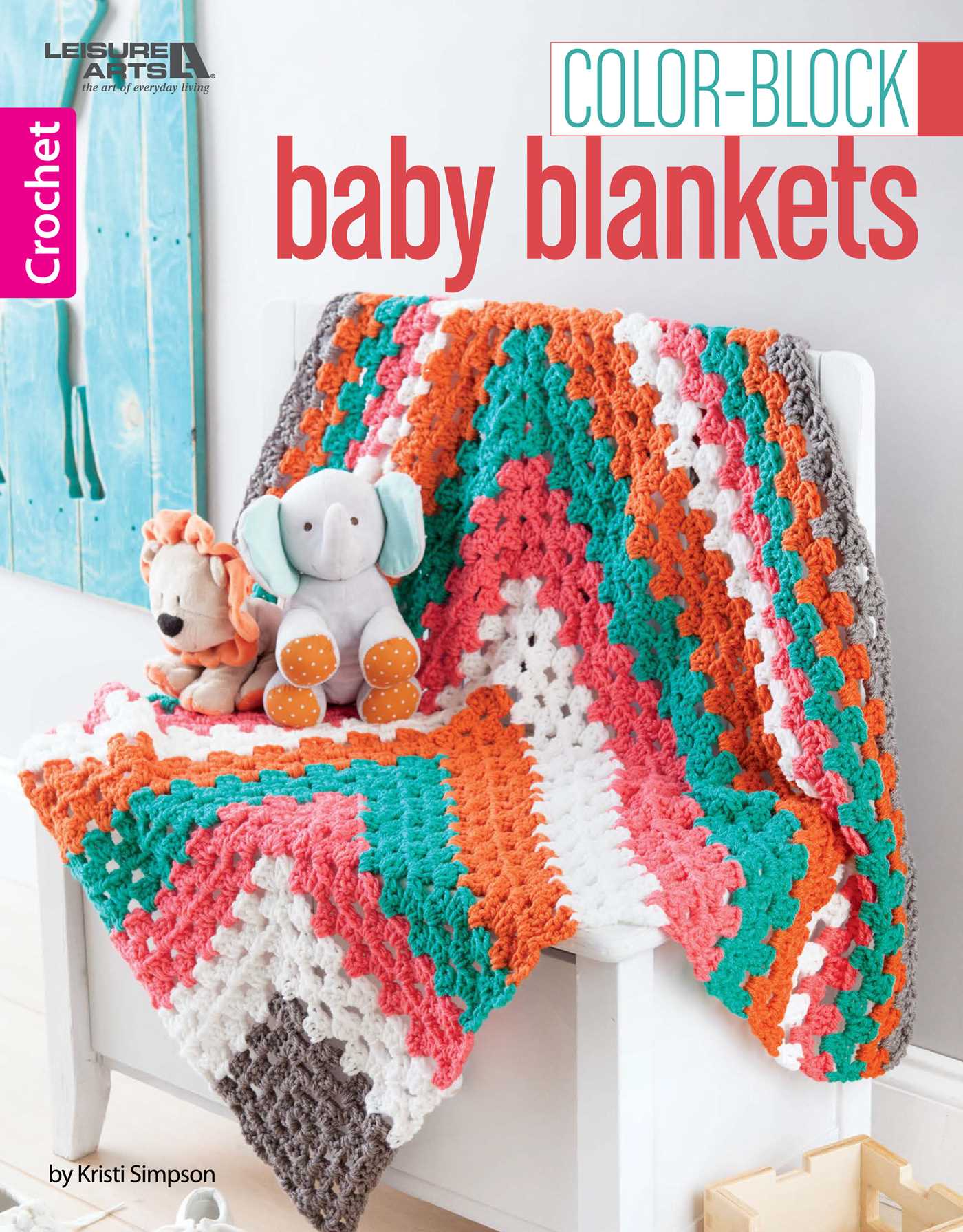 Color-Block Baby Blankets
