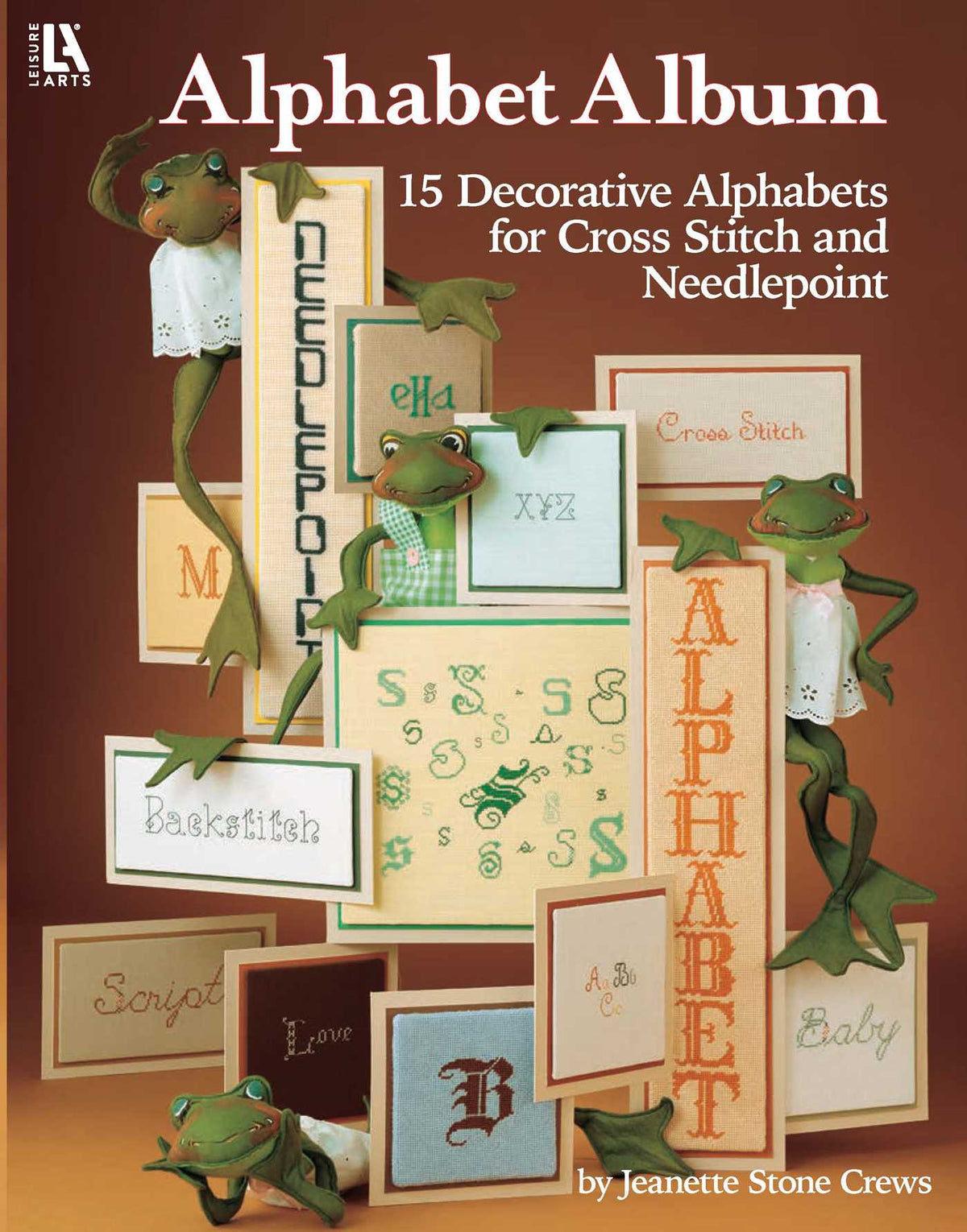 Alphabet Album—15 Decorative Alphabets for Cross Stitch and Needlepoint