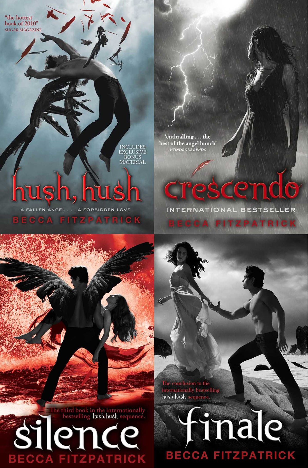 Complete Hush, Hush Saga: includes Hush, Hush; Crescendo; Silence and Finale