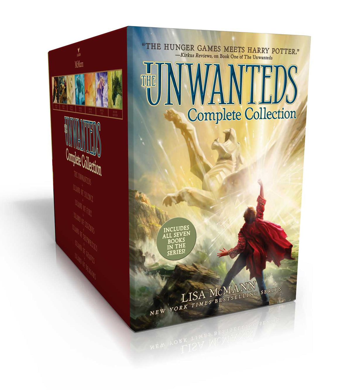 Unwanteds Complete Collection (Boxed Set): The Unwanteds; Island of Silence; Island of Fire; Island of Legends; Island of Shipwrecks; Island of Graves; Island of Dragons
