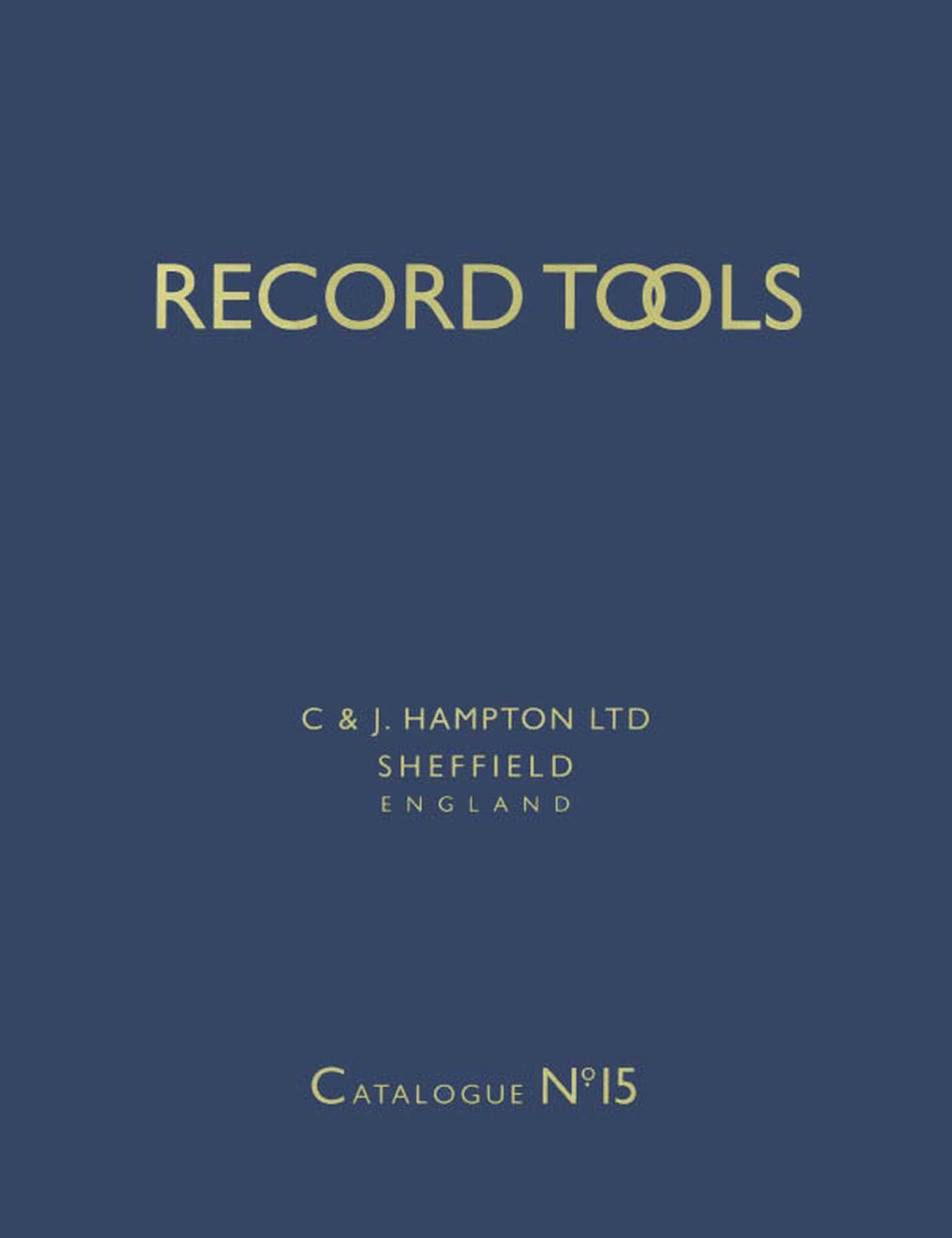 Record Tools: No. 15