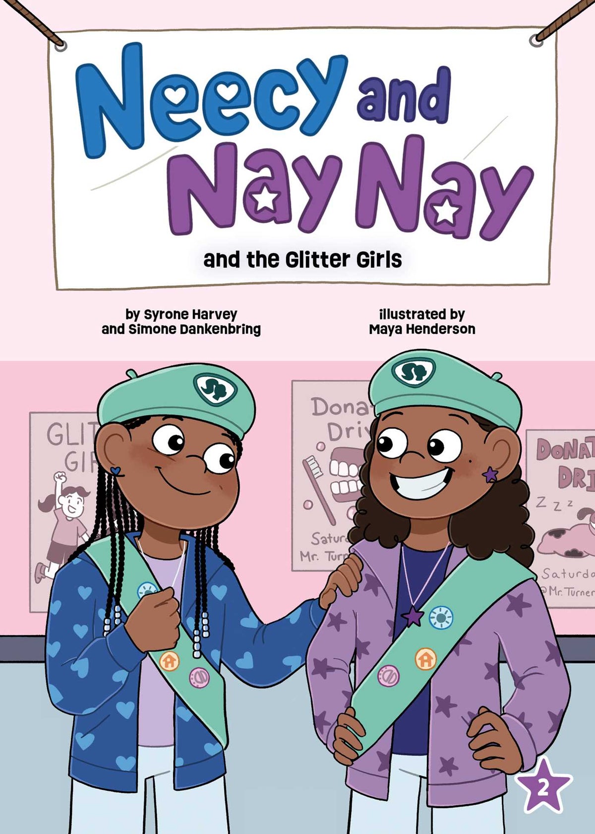 Neecy and Nay Nay and the Glitter Girls (Neecy and Nay Nay #2) (A Funny Chapter Book Series About Twin Girls)
