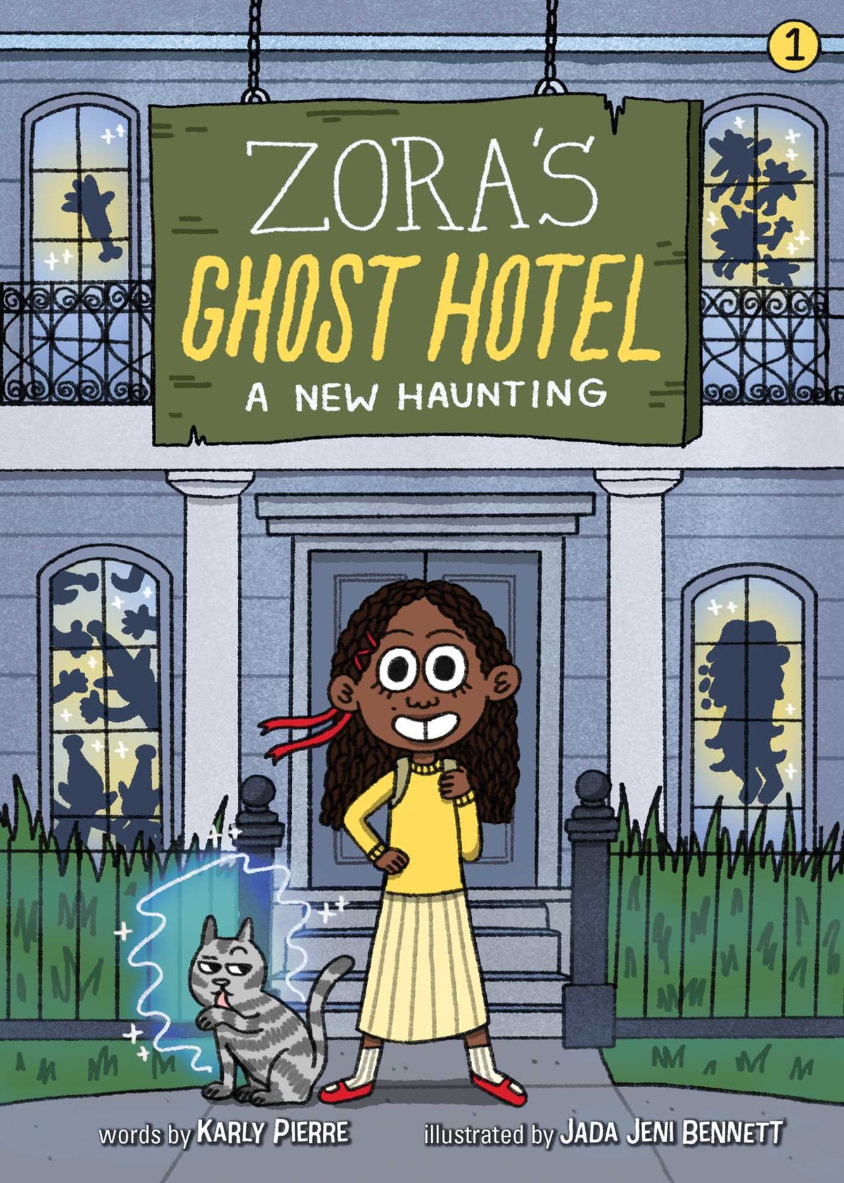 Zora's Ghost Hotel: A New Haunting (Zora's Ghost Hotel #1) (A Funny, Supernatural Chapter Book Series about Magical New Friends for Kids Ages 6-8)