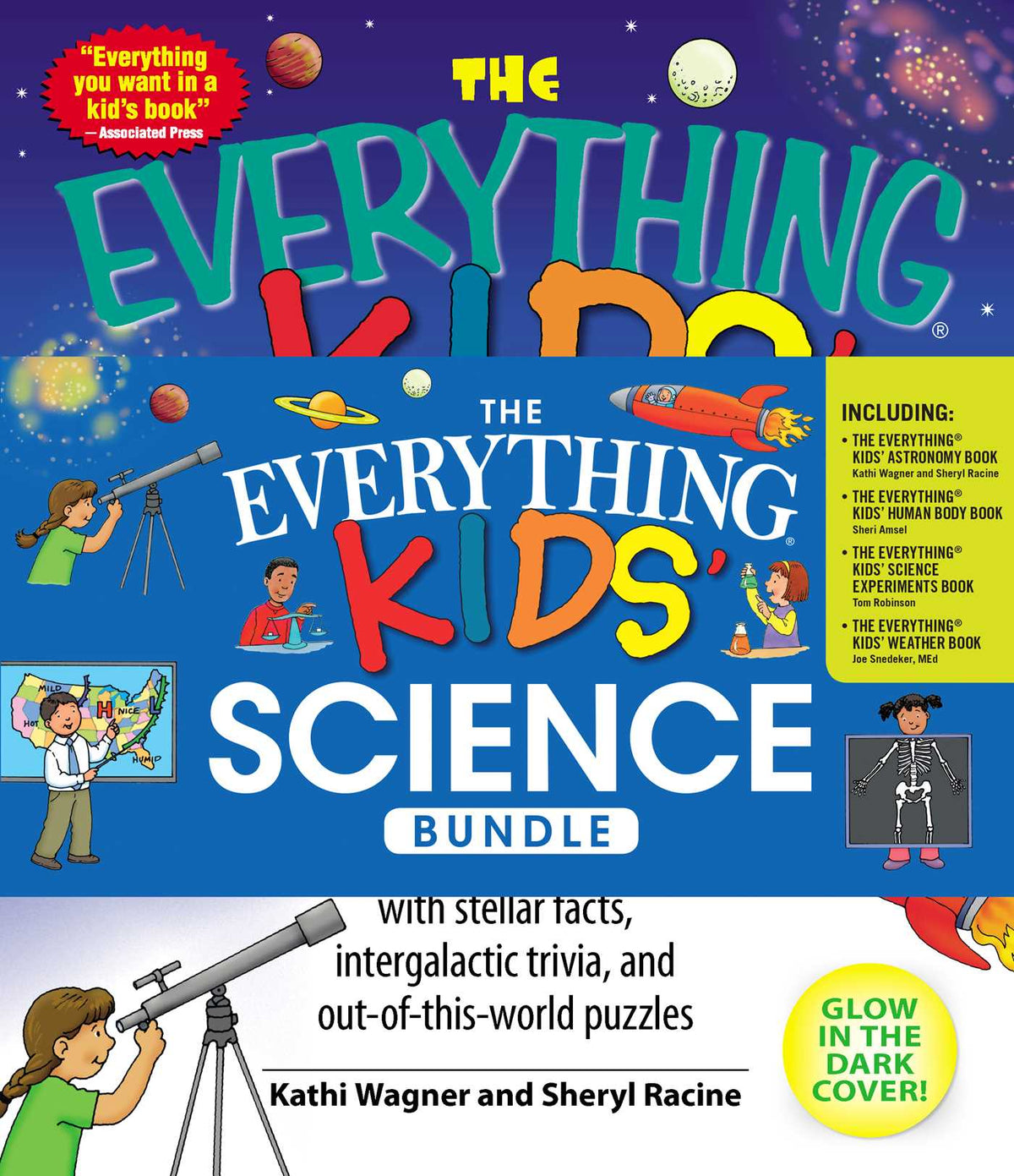 Everything Kids' Science Bundle: The Everything® Kids' Astronomy Book; The Everything® Kids' Human Body Book; The Everything® Kids' Science Experiments Book; The Everything® Kids' Weather Book
