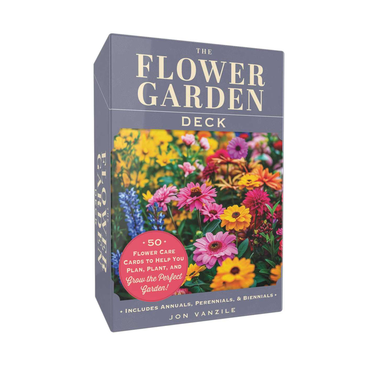 Flower Garden Deck: 50 Flower Care Cards to Help You Plan, Plant, and Grow the Perfect Garden!