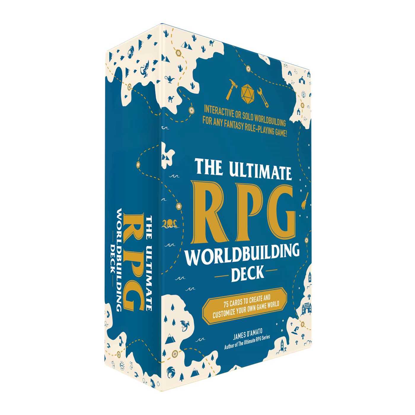 Ultimate RPG Worldbuilding Deck: 75 Cards to Create and Customize Your Own Game World