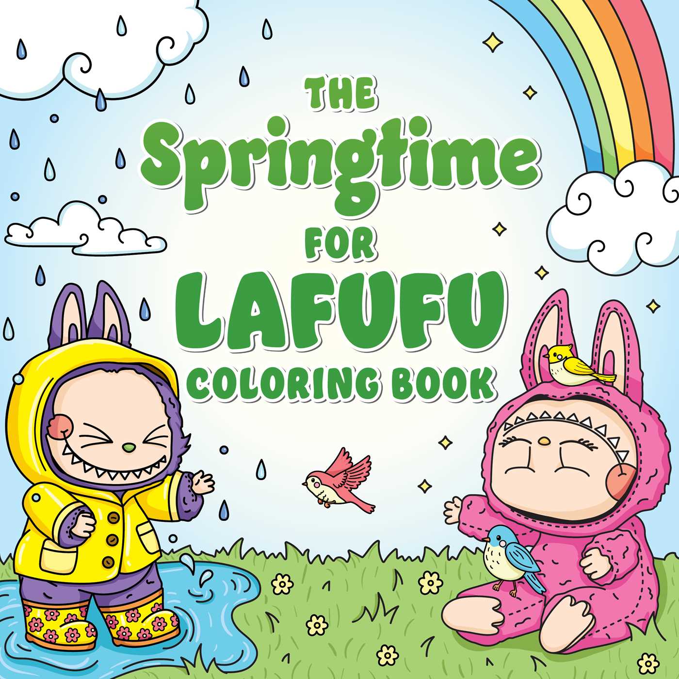 Springtime for Lafufu Coloring Book