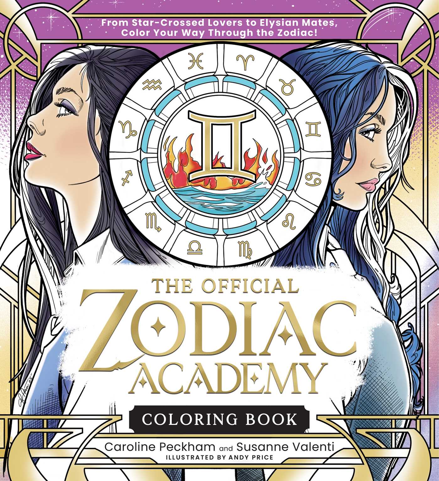 Official Zodiac Academy Coloring Book: From Star-Crossed Lovers to Elysian Mates, Color Your Way Through the Zodiac!