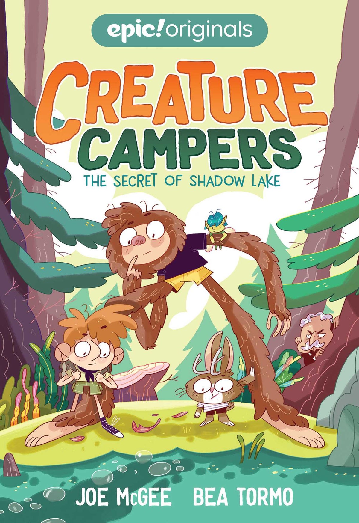 Secret of Shadow Lake (Creature Campers Book 1)